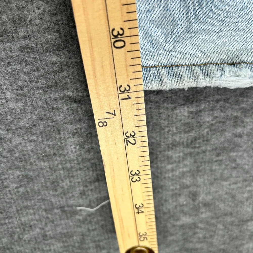 VTG Levis 540 Flex Denim Mens Light Wash Jeans 38x34 Fits 37x31 90s Brown Tab